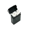 Skyway Cigarette Case Holder Box Crushproof with Dividers for King Size 84mm Cigarettes - Women and Men - Perfect for Roll Your Own Cigs - Set of 3 Black