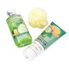 CUCUMBER MELON BATH AND BODY GIFT SET 4 PIECE GIFT SET BATH & BODY GIFT SET BODY CREAM BODY SHOWER GEL BATH FOAM 11 INCH BEAR VALENTINES GIFT SET MOTHER'S DAY GIFT SET BIRTHDAY GIFT SET WOMEN'S BODY GIFT SET CLEAR CELLO WRAPPED WITH RIBBON (COLOR MAY VARY