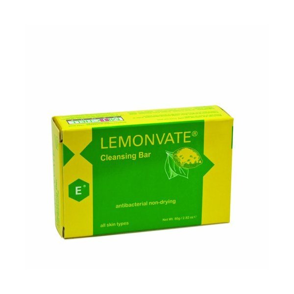 LEMONVATE Soap 80g - Germs Remover, Formulated to Fight Bacteria, with Vitamin C