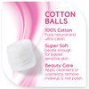 Simply Soft Premium Cotton Balls, 100% Pure Cotton, Absorbent, 200 Count (Pack of 3)