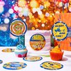 60 Pieces Dart Battle Stickers Birthday Party Stickers Dart Target Themed Birthday Labels Dart Battle Party Supplies Decorations Party Favors