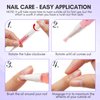 Makartt 3Pcs Cuticle Oil Pen Nail Care Set, Nail Cuticle Revitalizer Oil 5ML Nail Repair Oil Cuticle Softener Nail Moisturizer Cuticle Care Kit for Acrylic Nail Oil For Manicure w/Vitamin E