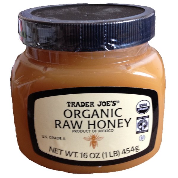 Trader Joe's Organic & Fair Trade Raw Honey (Pack of 2)