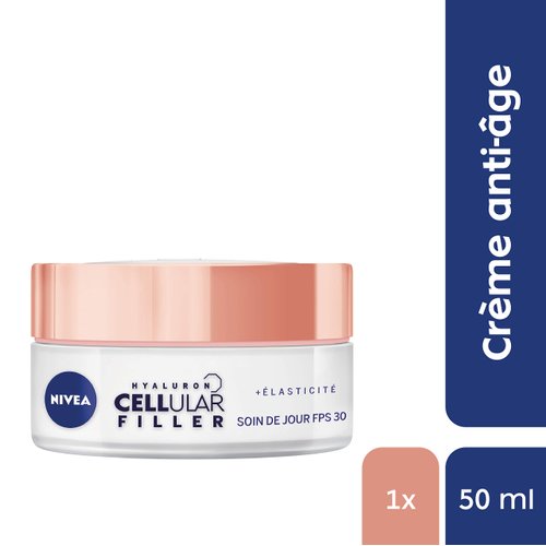NIVEA Hyaluron Cellular Filler + Elasticity & Re-densifying Day Cream SPF30, 50 ml