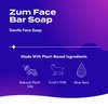 Indigo Wild Zum Face Cleansing Bar Soap - 3 oz
