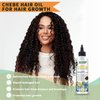Edge Control Wax for Women Strong Hold Non-greasy Edge Smoother Edge Control for Black Hair No Flaking, No White Residue, Shine, Natural Chebe Hair Oil for Hair Growth Chebe Oil Moisturizer for Scalp