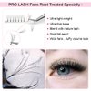 Premade Fans Eyelash Extensions Short Stem Premade Volume Eyelash Extensions 5D-C-0.10-17 Volume Lash Extensions Pre made Lash Fans C D Curl .07 .10(5D-C-0.10,17mm)