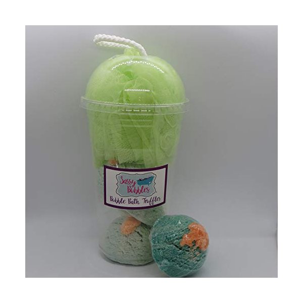 Cucumber/Melon Bubble Bath Truffle Shake by Sassy Bubbles