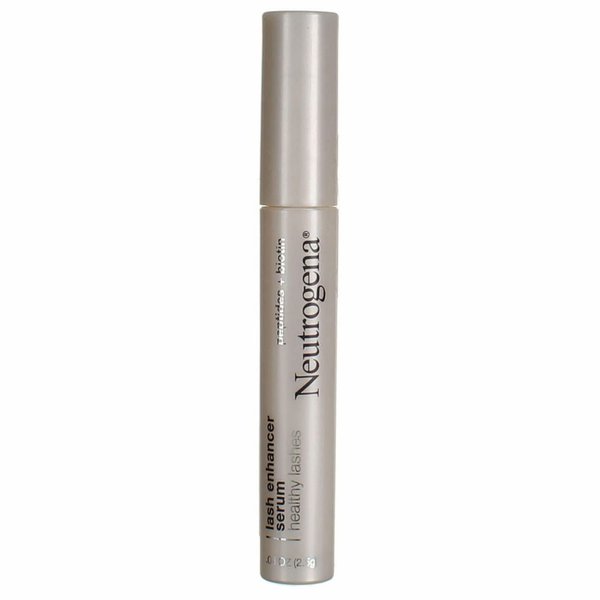 Neutrogena Healthy Lashes Lash Enhancer Serum Formulated with Biotin & Peptides; Nourishing & Conditioning Serum to Enhance the Look of Lashes, 0.08 oz White