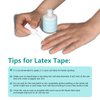 Soft gel Latex Nail Polish Barrier Peel Off 15ML White Latex Liquid Nail Simple Peel off Cuticle Guard for Nail Polish Liquid Peel Off Tape Fast Dry Manicure Varnish