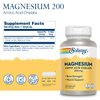 Solaray Magnesium Amino Acid Chelate, Healthy Bone Strength, Muscle, Nerve & Cardiovascular Support, 100 VegCaps