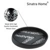 Popular Bath Sinatra Modern Bath Soap Dish Modern Classic Contemporary Decorative Beautiful Designs Bathroom Decor for Home Luxury Bath, Black
