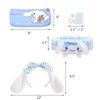 SMAROICE Kawaii Cinnamoroll Gift Set Cute Cinnamoroll accessories including Hairpin Headbands Cosmetic Pouch Necklaces Bracelets Keychain Stickers