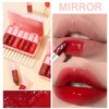 6 Colors Lip Tint Stain Set, Korean Velvet Watery Moisturizing Lip Tint Mini Liquid Lipstick Set, Natural Multi-Use Lip and Cheek Tint, Long-Lasting, High Pigment, Vivid Color, Lip Tint Makeup