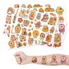 8 Sheets Capybara Temporary Tattoo Stickers, Capybara Birthday Party Supplies Decorations