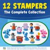 P.M.I. Blue's Clues Stamps for Kids | 5 Stamp Blue’s Clues Toys in 1 Pack | Collect All 12 Blue Clues Toys / Mini Toys | Blue Clues Party Favors | Kids’ Toys & Blues Clues Birthday Party Supplies