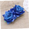 Gogogmee Girl Hair Clips Flower Hair Clips for Women Bride Headpieces for Wedding Floral Hair Headpiece for Brides Hair Accessories for Kids Womens Hair Clips Rose Fork Comb Miss