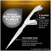 DenTek Cross Flosser Plaque Control Floss Picks, X-Shaped Floss, 75 Count