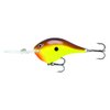 Rapala Dives-To 10 Fishing lure, 2.25-Inch, Chartreuse Brown