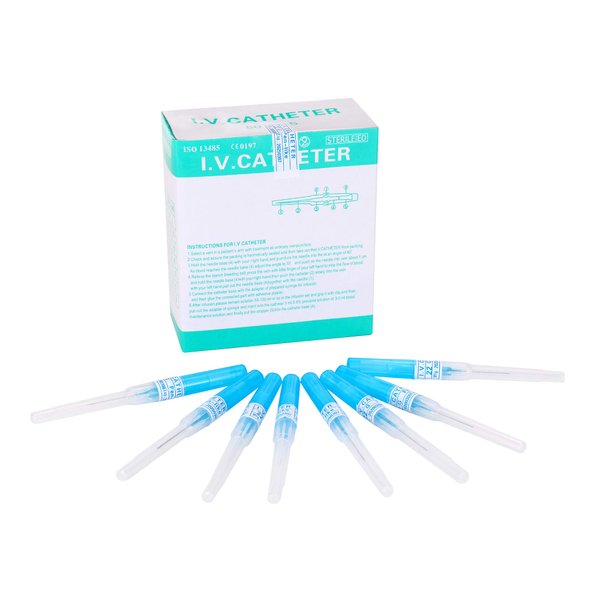 DOWEI Ear Nose Piercing,50pcs 22G Piercing IV Catheter Piercing for IV Start Kits,Body Piercing Tools,Piercing Supplies (22G)