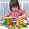 ANWUZING 24 Sheets Christmas Stickers for Kids, Christmas Crafts Make Your Own Stickers, Xmas Winter Holiday Party Games Stickers, Christmas Gift Bag Decor, Christmas Classroom Activity Stickers