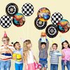 Hot Car balloons Hot Race Car balloons Birthday Party Supplies Decorations,Aluminum foil Birthday balloon