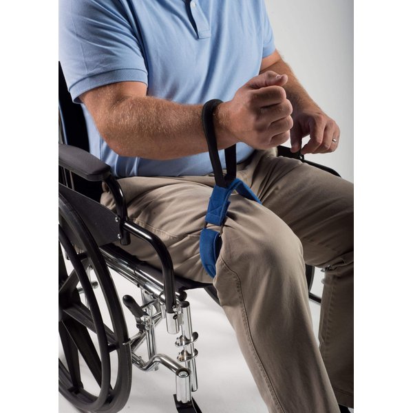 Patient Aid Thigh Lifter Strap, Leg Lift Assist Band with Padded Wrist Strap for Lifting, Movement, Transfer - Mobility Device for Disabled, Elderly, Limited Mobility, After Surgery Bed Rest