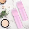 COMNICO Root Comb Applicator Bottle, 6 Ounce Plastic Squeeze Hair Dye Oil Applying Applicator Brush Cap with Graduated Scale, Portable Hair Color Dispenser (Pink)