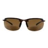 VITENZI Bifocal Sunglasses Semi Rimless Wraparound Reading Sun Tinted Glasses with Readers - Monza in Tortoise 2.00