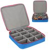 KISLANE Carrying Case for 12 Monster Jam Toy Trucks, Kids Toy Cars Storage Bag Hold 12 Monster Jam Toy Trucks, Bag Only (Blue)