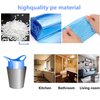 Trash Bags,4 Gallon Handle Tie Small Garbage Bags For Office, Kitchen,Bedroom Waste Bin,Colorful Portable Strong Rubbish Bags,wastebasket bag,100 Counts