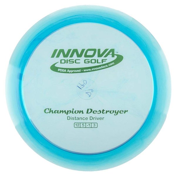 Innova Disc Golf Champion Material Destroyer Golf Disc, 173-175gm (Colors may vary)