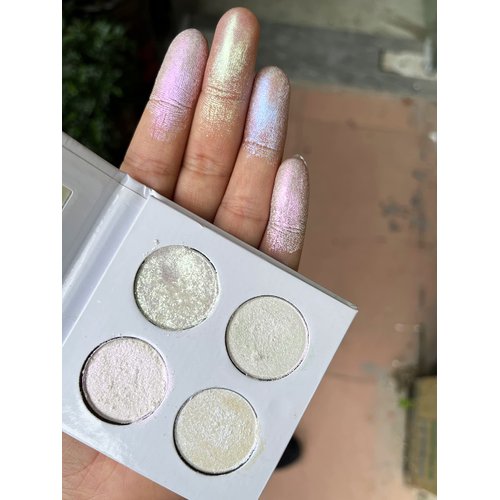 SZDYM 4 Colors Pigmented Eyeshadow Palette,cosmetic duochrome Matte eyeshadow,Creamy Texture Blendable Natural Colors Long Lasting Make Up (Make up-2)