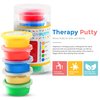 Playlearn Therapy Putty - 5 Strengths - Stress Putty for Kids and Adults - Extra Soft to Firm