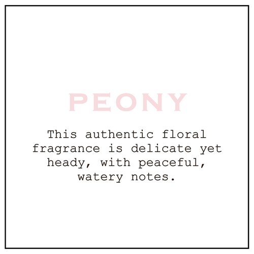 K. Hall Designs Peony Hand & Body Cream, Peaceful Peony Scent with Watery Notes, Shea Butter Lotion for Men & Women, Relieves Dry Skin & Cracked Hands, 3.4 fl oz