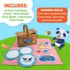 Peaceable Kingdom Games for Parents & Their 2-Year-olds: Panda’s Picnic in The Park - Toddler & Preschool Board Game of Matching Colors & Shapes