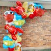 8Pcs Giant Crawfish Crab Foil Balloons/Crawfish Boil Party Supplies/Beer Balloons for Lobster Lovers Party Decorations/Children Birthday Supplies/Marine Animal Balloons/Summer Sea Pool Party Favors