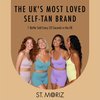 St. Moriz Advanced Tinted Gradual Self Tanner Lotion | Hydrating Vegan Sunless Tanning Moisturizer with Anti-Ageing Q10 & Light Color Coverage | Builds up a Natural Glow in 1 to 3 Applications | 150ml