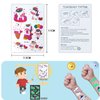 Temporary Tattoo Kids 310 Pieces Glow In The Dark Tattoos for Kids, Waterproof Last Long Glitter Tattoos Stickers, Cute Luminous Fake Tattoos for Kids Party Favors Birthday Gifts Goodie Bag Stuffers
