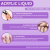 Gadcrystal Nail Acrylic Liquid,Acrylic Liquid Monomer 40ml/1.3fl.oz,Nail Liquid Monomer,Liquid Monomer for Acrylic Nails,Acrylic Liquid for Acrylic Powder Nails Extension for Nail Art Manicure DIY