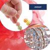 Beadalon Elasticity Stretch Cord - Clear & Strong 0.8mm Size, 100m Roll - Ideal Jewelry Making Supplies, Perfect Elastic String for Friendship Bracelets