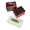 EdisonBright 12 Pack SureFire CR123A Lithium Batteries (Made in USA) SF123A BBX3 Battery Carry case Bundle