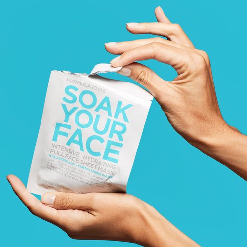 FORMULA 10.0.6 - Soak Your Face Intensive Hydrating Sheet Mask