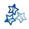3Pcs Blue Star BB Hairclips Women Y2K Snap Hairpins Side Hair Barrettes Cool Hair Clip Boutique Kids Accessories Girls Clips and Barrettes Hair Clips