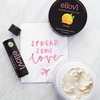 Ellovi All-Natural Luxuriously Whipped Body Butter - Orange - Pure Enough to Eat - Made With Just 6 Vegan Ingredients - 100% Plant-Based Moisturizer For Naturally Healthy Skin (0.57 fl. oz/16.8ml)