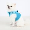 Puppia Vivien Vest Dog Harness Step-in All Season Mesh Cute No Pull No Choke Walking Training for Small Dog, Sky Blue, X-Small