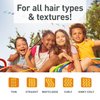 FuzzyDuck Kids Conditioner, All Hair Types, Moisturizer, made w/Aloe, Sea Botanicals & Honey that reduces Frizz, increases Moisture Content & Manageability for Smooth & Silky Hair-Citrus Medley, 8oz