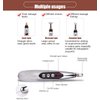 Winnes Acupuncture Pen Electronic Accupressure Pen, USB Rechargeable Pain Relief Electric Meridians Energy Pen Massager Pen Pain Relief Massage Tool with 3 Massage Heads & 2 Massage Gel
