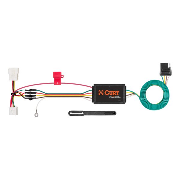 Curt Manufacturing 56158 Vehicle-Side Custom 4-Pin Trailer Wiring Harness,Fits Select Honda CR-V