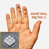PIXOLAND New Super Cute Mini Building Blocks Turtle Sets Cute Micro Mini Animal Farm Building Bricks for Adults Micro Nano Bricks Perfect Party Favors for Teenagers. Frondoso 127 pcs P10111